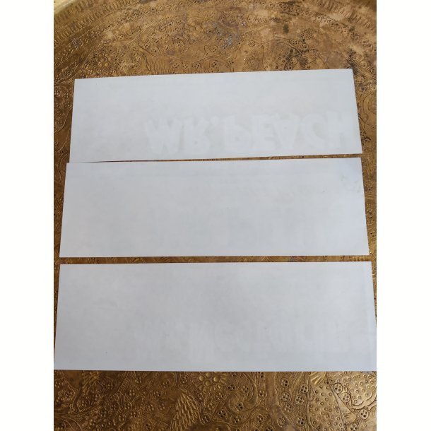 Originale frugtkasse labels med frugter