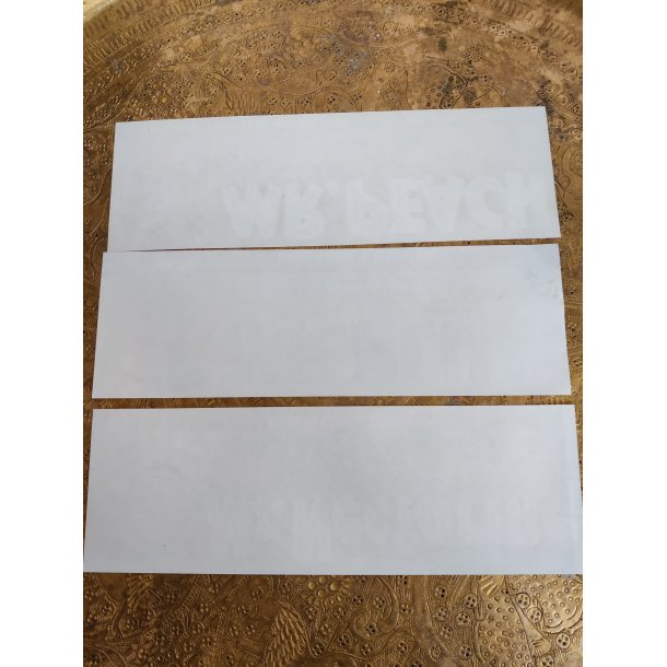 Originale frugtkasse labels med frugter