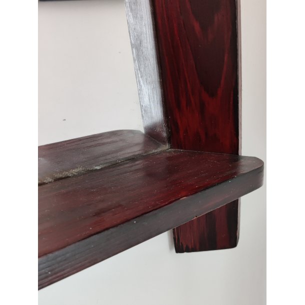 V�gspejl i teak, 1960erne