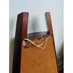 V�gspejl i teak, 1960erne