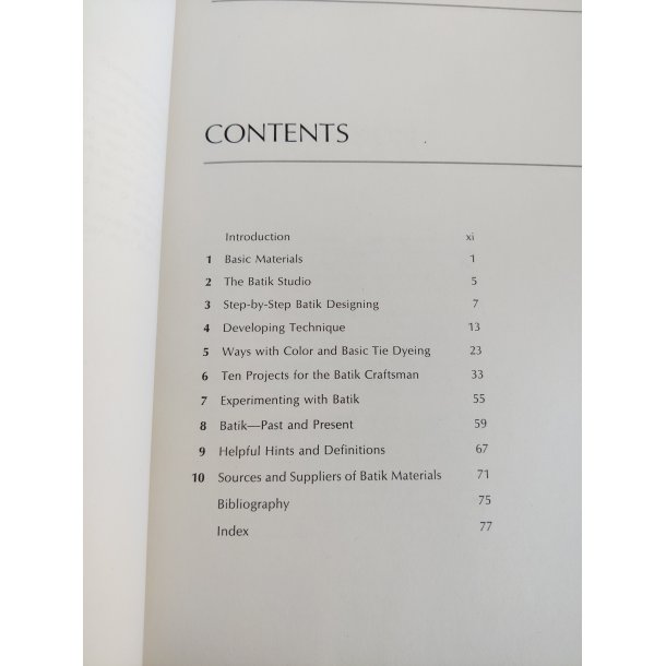 Getting started in Batik, bog 1971