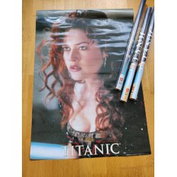 Titanic, Kate Winslet, idolplakat 1998