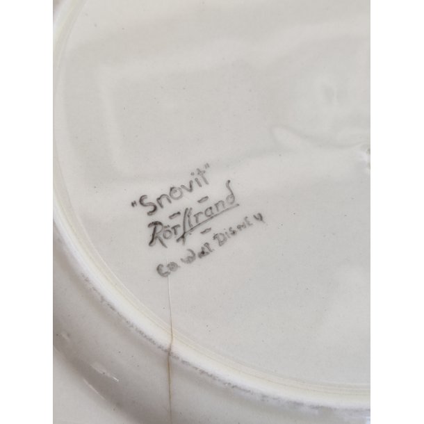 R�rstrand Disney Snehvide tallerken