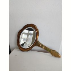 H�ndspejl i bronze