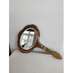 H�ndspejl i bronze