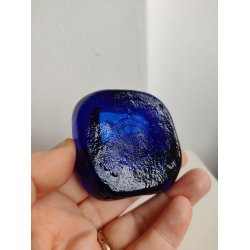 Boda koboltbl� saltkar med skibsror