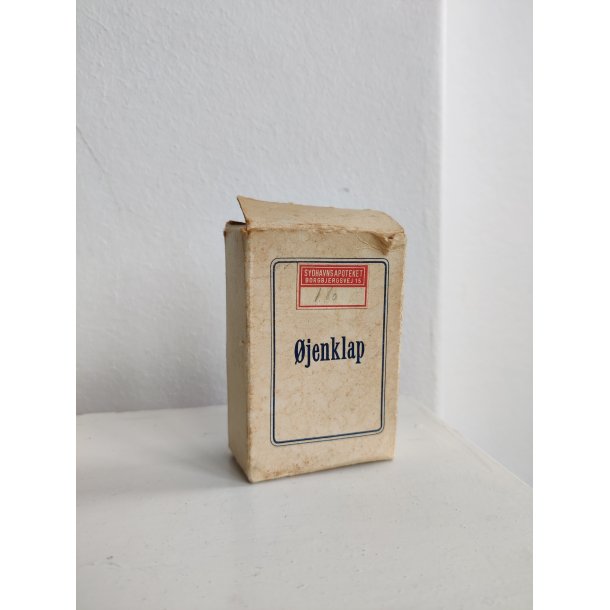Gammel �jenklap i original �ske