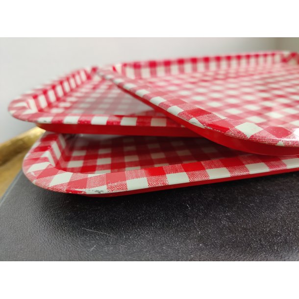 Ternede metalbakker, 3 stk