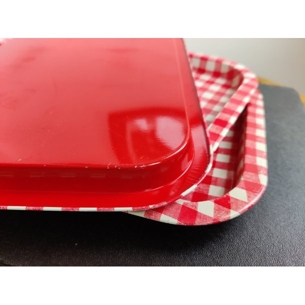 Ternede metalbakker, 3 stk