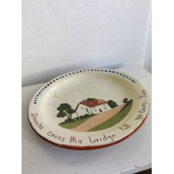 Devonshire motto-tallerken