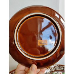 Fire sidetallerkener med frugt