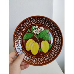 Fire sidetallerkener med frugt