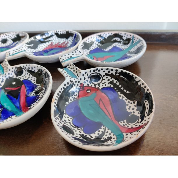 Seks sm� sk�le med fisk