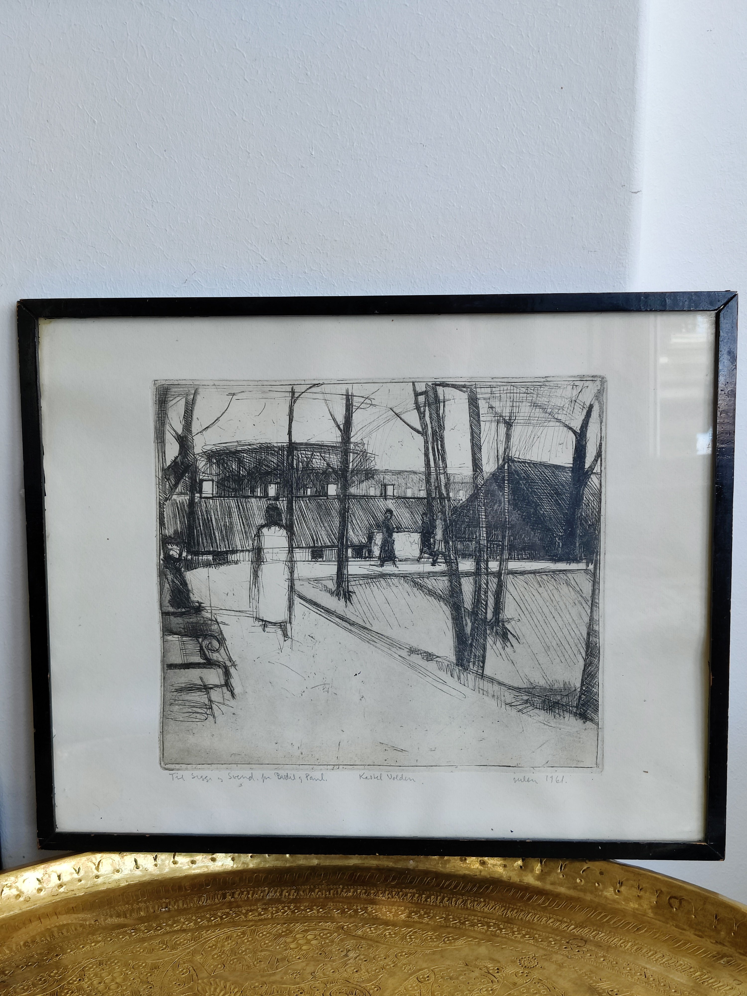 Paul Stoltze litografi, Kastellet