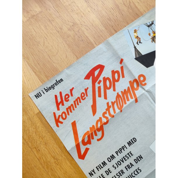 Pippi Langstr�mpe plakat 1969