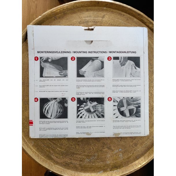 Modulamp lampesk�rm, dansk design