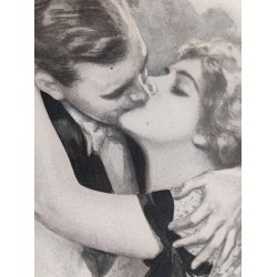 The First Kiss, tryk fra 1914 under misteltenen