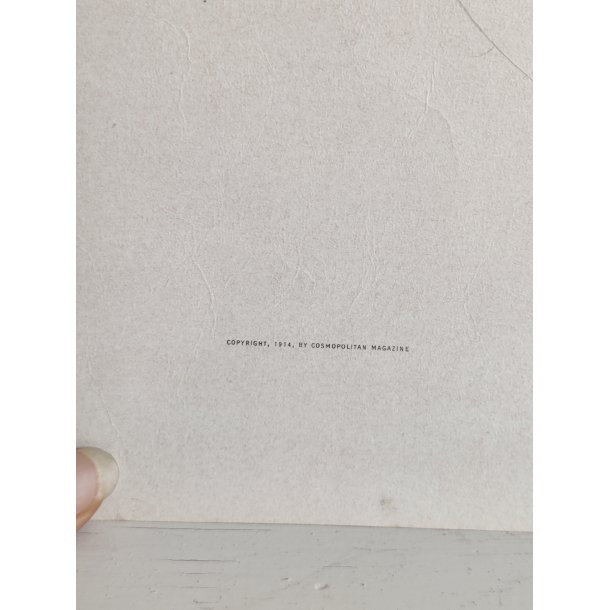 The First Kiss, tryk fra 1914 under misteltenen