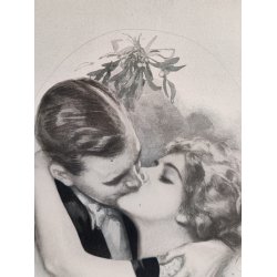 The First Kiss, tryk fra 1914 under misteltenen