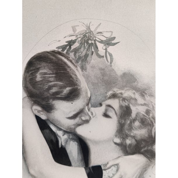 The First Kiss, tryk fra 1914 under misteltenen