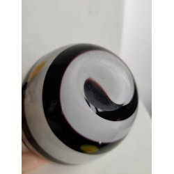 Sort/hvid glassk�l 