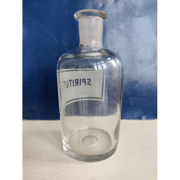 Lille apotekerflaske til spiritus