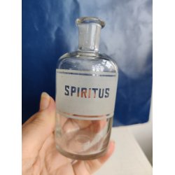 Lille apotekerflaske til spiritus