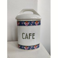 Fransk kaffekrukke i fajance, Cafe