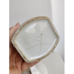 Fransk kaffekrukke i fajance, Cafe