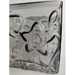 R�gfarvet stor glasvase SEA Glasbruk