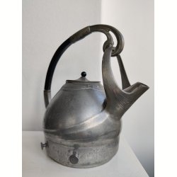 Art nouveau tekande / kedel i tin