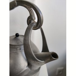 Art nouveau tekande / kedel i tin
