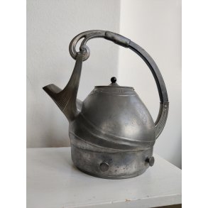 Art nouveau tekande / kedel i tin