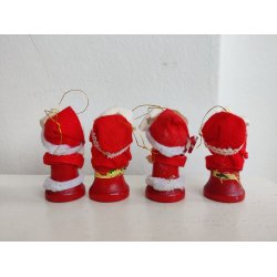 Fire s�de retro julemus i tr�