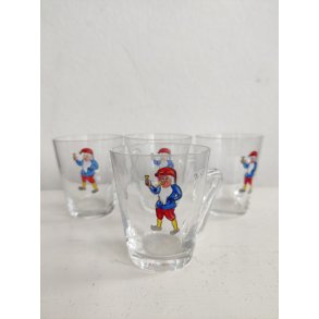 Gamle nisse-glas til br�ndevin