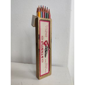 �ske med gamle farveblyanter, Stabilo