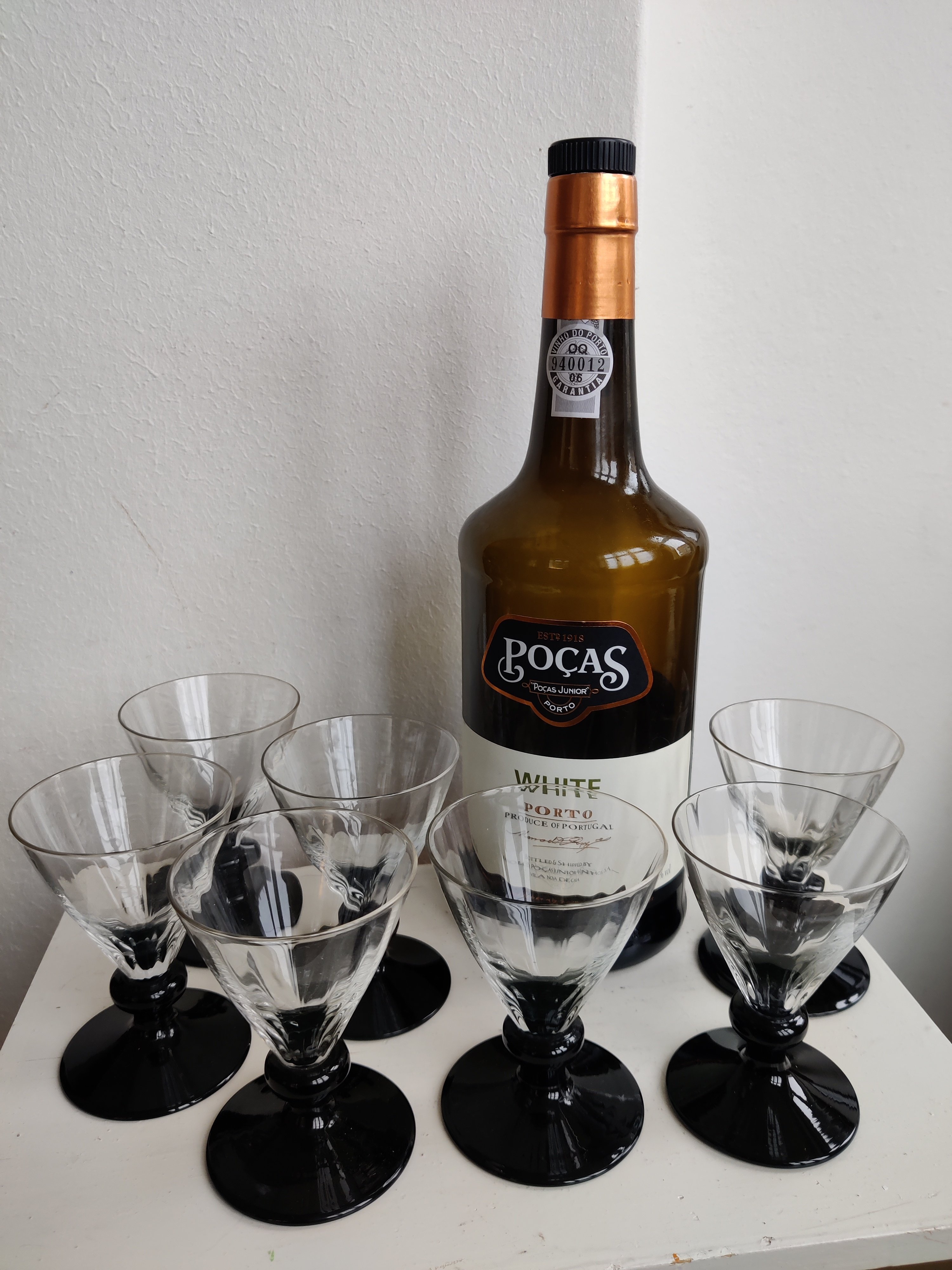 Holmegaard Klintholm portvinsglas, 7 stk 