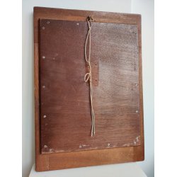 Maghonispejl til entr�en, ca. 1900-1930