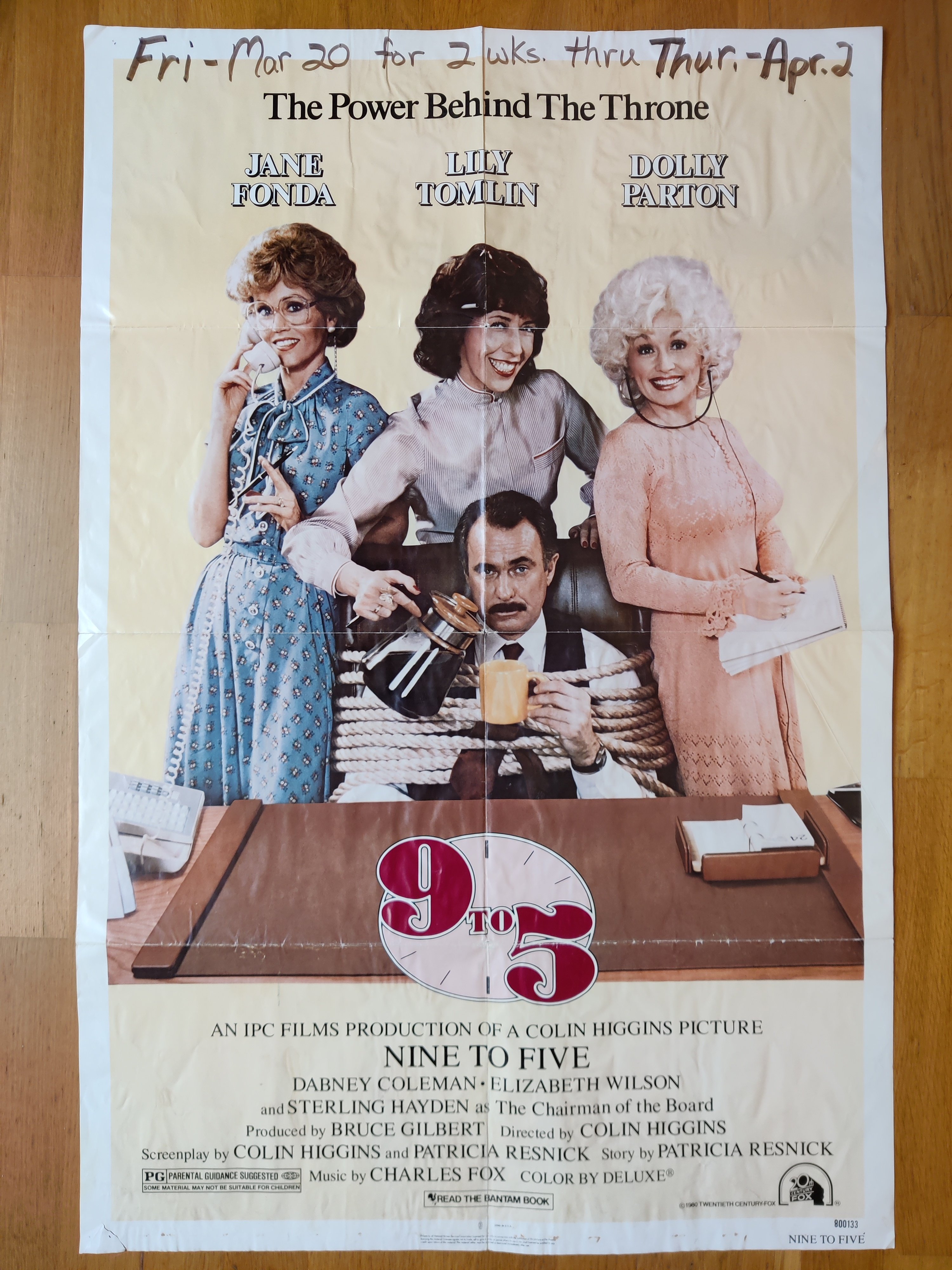 9 to 5, Original amerikansk filmplakat 1980