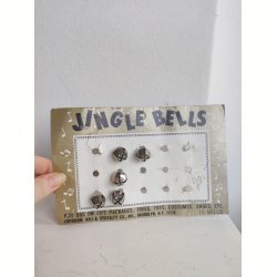 Jingle Bells, bj�lder p� gammelt butiksdisplay