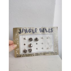 Jingle Bells, bj�lder p� gammelt butiksdisplay