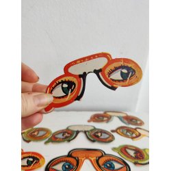 Sk�re gamle nyt�rsbriller fra 1940'erne (5 stk)