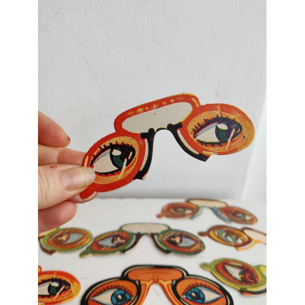 Sk�re gamle nyt�rsbriller fra 1940'erne (5 stk)