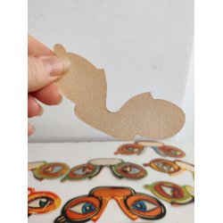 Sk�re gamle nyt�rsbriller fra 1940'erne (5 stk)