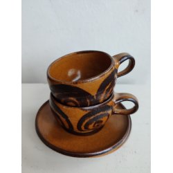 Hyllested Keramik espressokopper, 2 stk