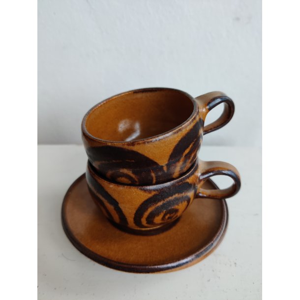 Hyllested Keramik espressokopper, 2 stk