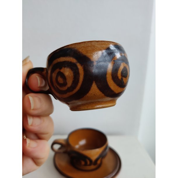 Hyllested Keramik espressokopper, 2 stk