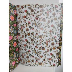 12 stk gavepapir i mappe med franske Alsace-motiver