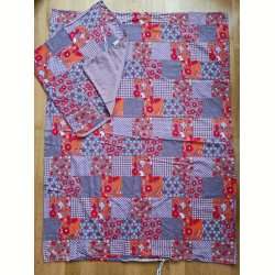 Retro senget�j orange/lilla