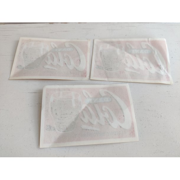 Gamle sodavandsetiketter DANI Cola